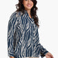 Zebra Print Tencel Shirt