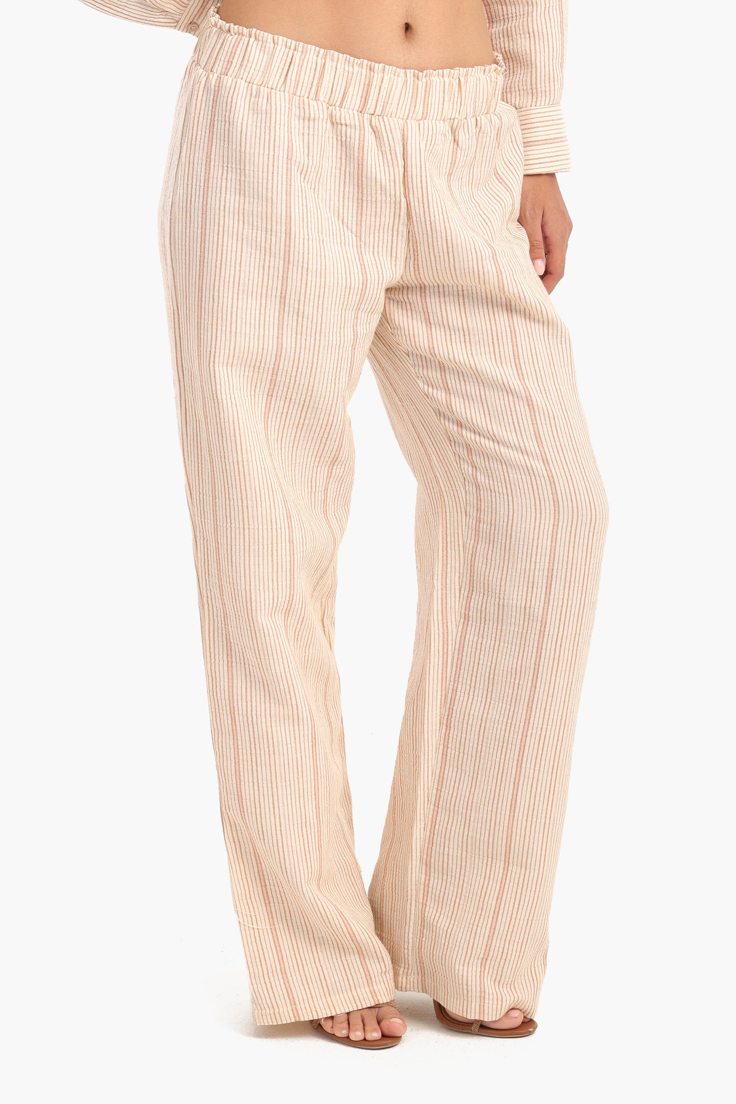Striped Wide Leg Pants
