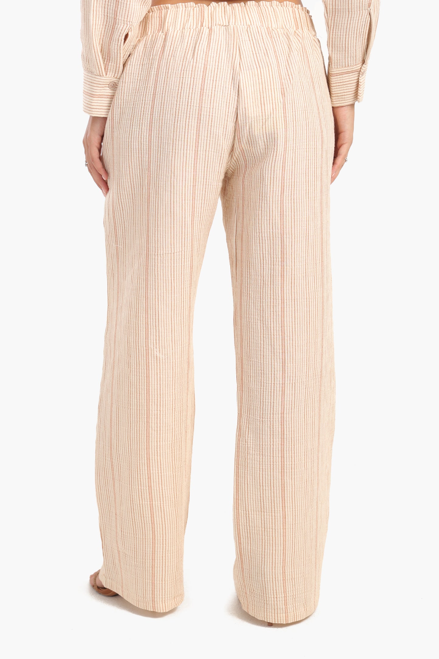 Striped Wide Leg Pants