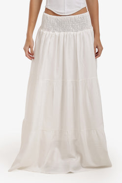 Tiered Maxi Skirt