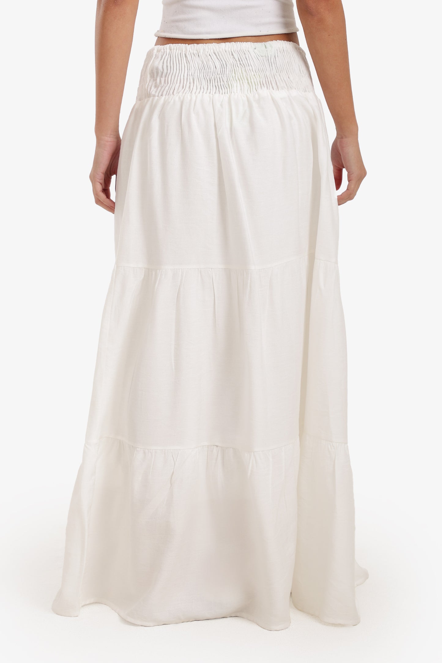 Tiered Maxi Skirt