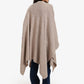 Asymmetric Knitted Poncho