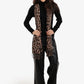Leopard-Print Scarf