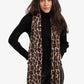 Leopard-Print Scarf