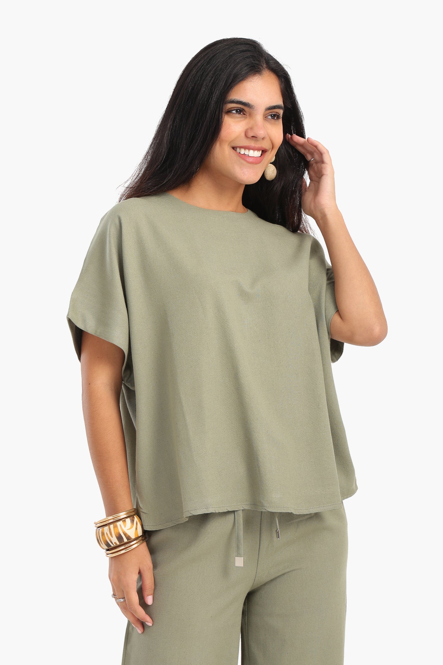 Elegant Solid Blouse