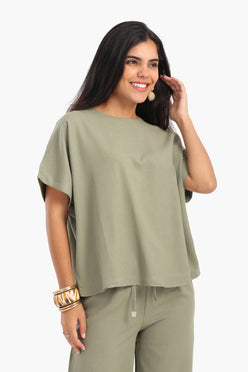 Elegant Solid Blouse