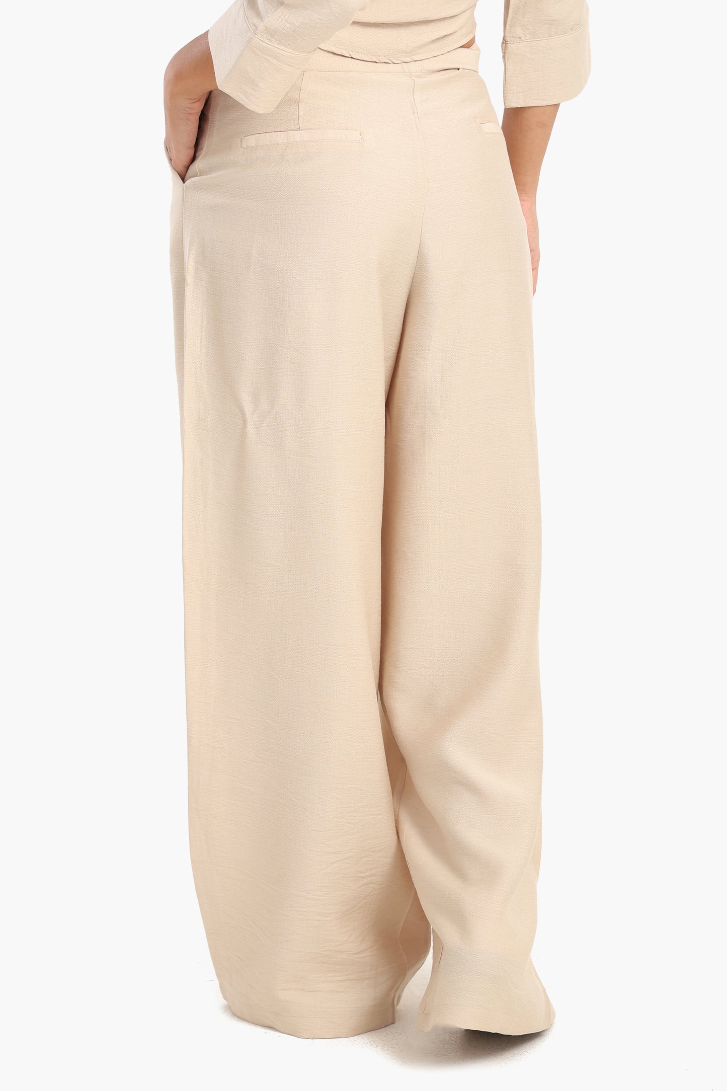 Wide Leg Tencel Pants