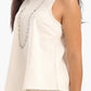 Sleeveless Asymmetrical Blouse