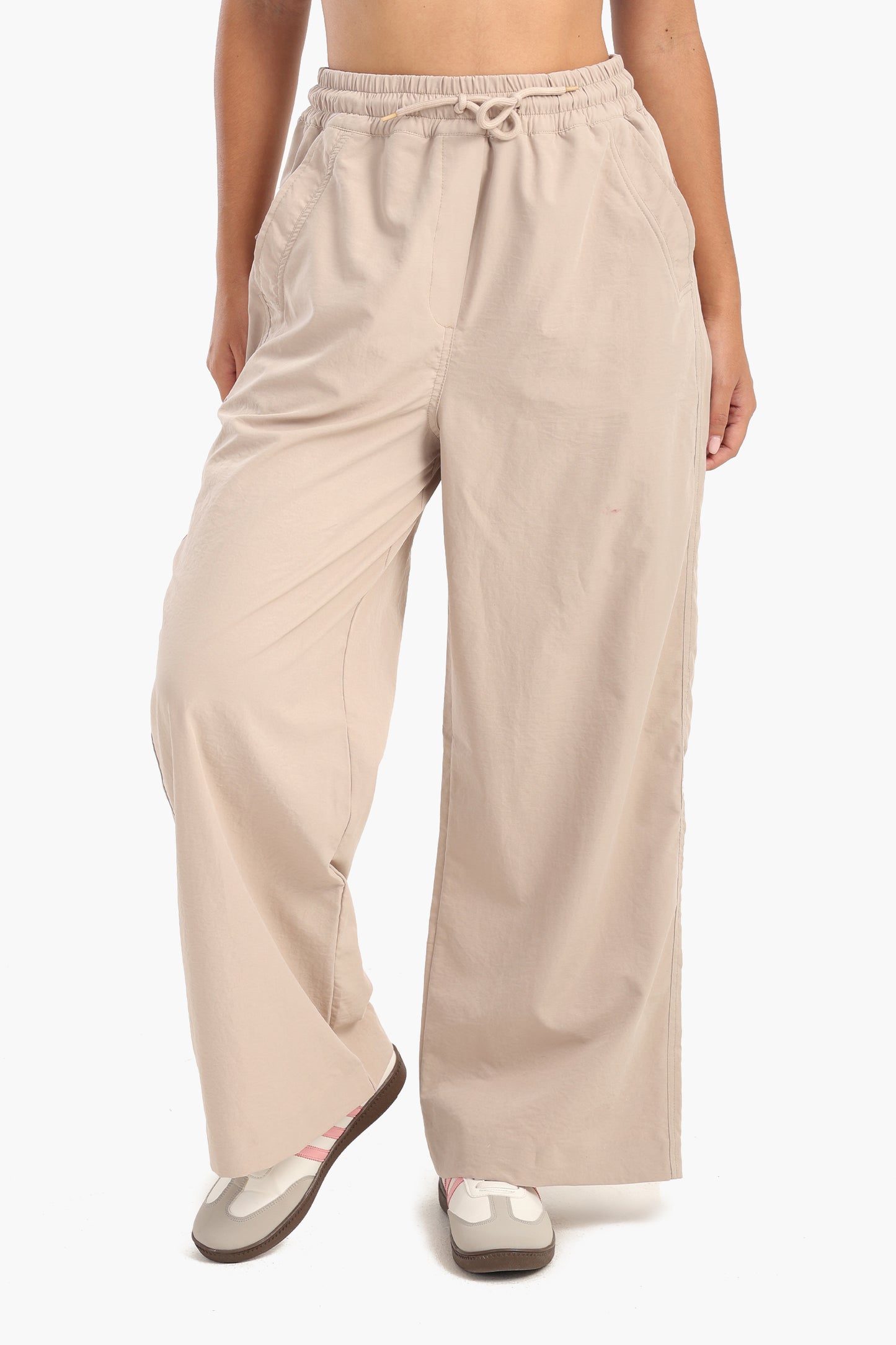 Double Waist Design Pants