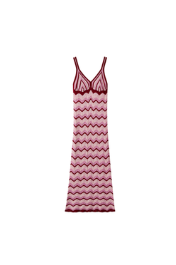 Chevron Knit Dress