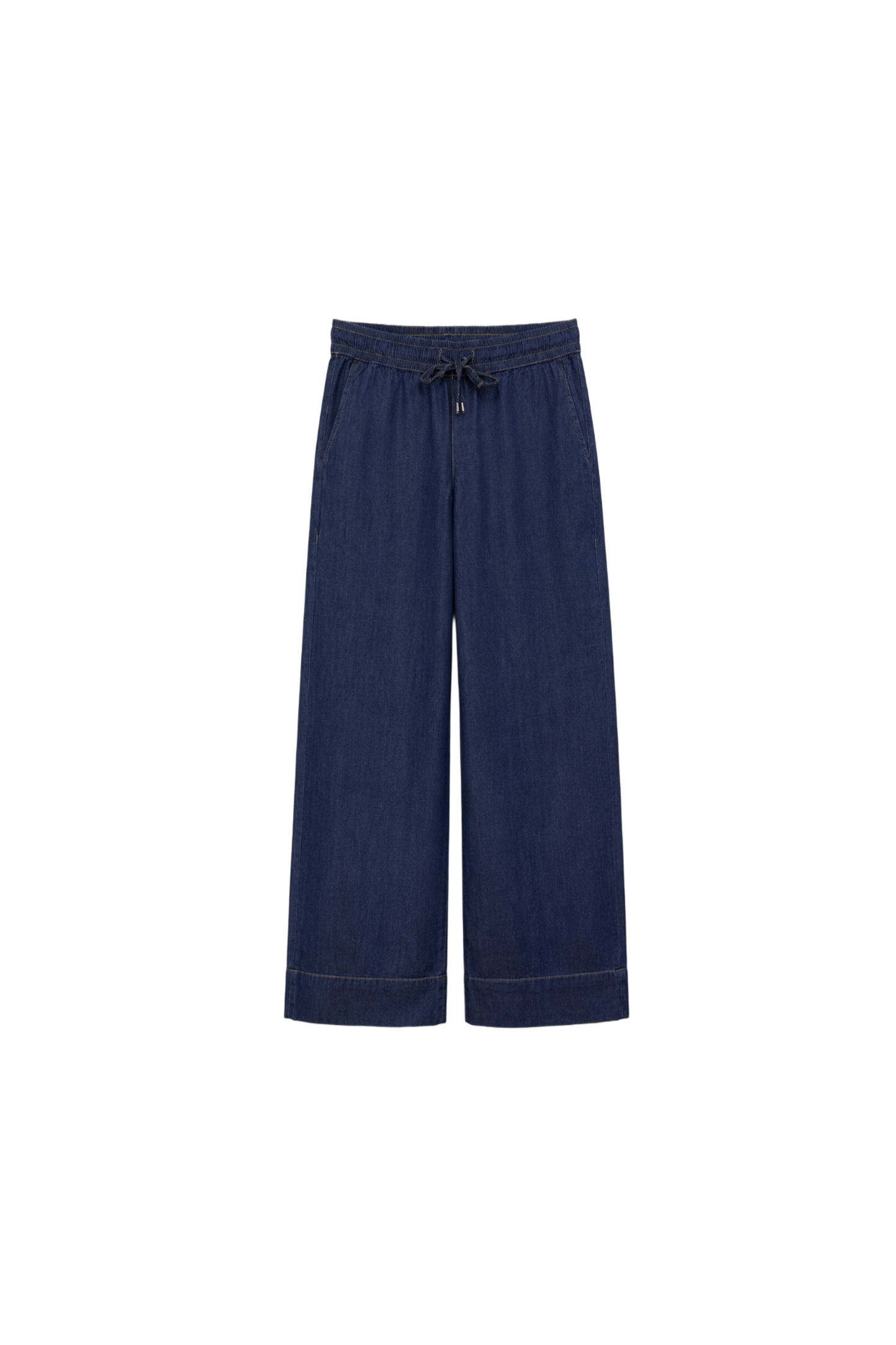 Wide Denim Pants