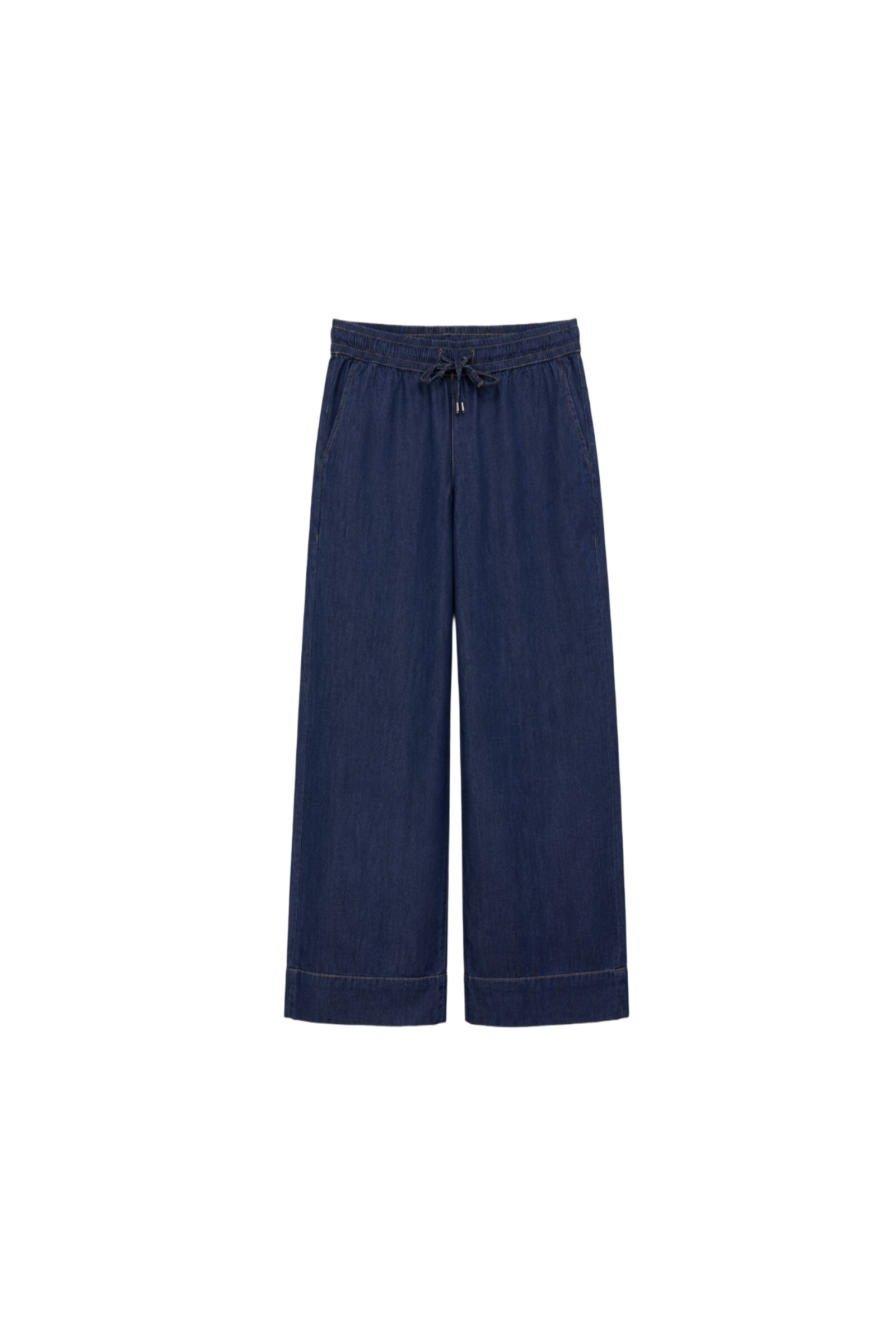 Wide Denim Pants