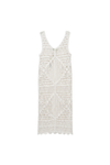 Floral Crochet Beach Dress