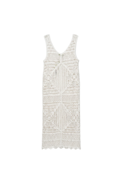 Floral Crochet Beach Dress