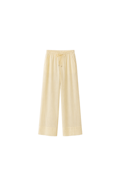 Drawstring Wide-Leg Pants