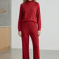 Regular Elastic Waist Pants