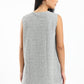 Ribbed Knitted Sleeveless Top