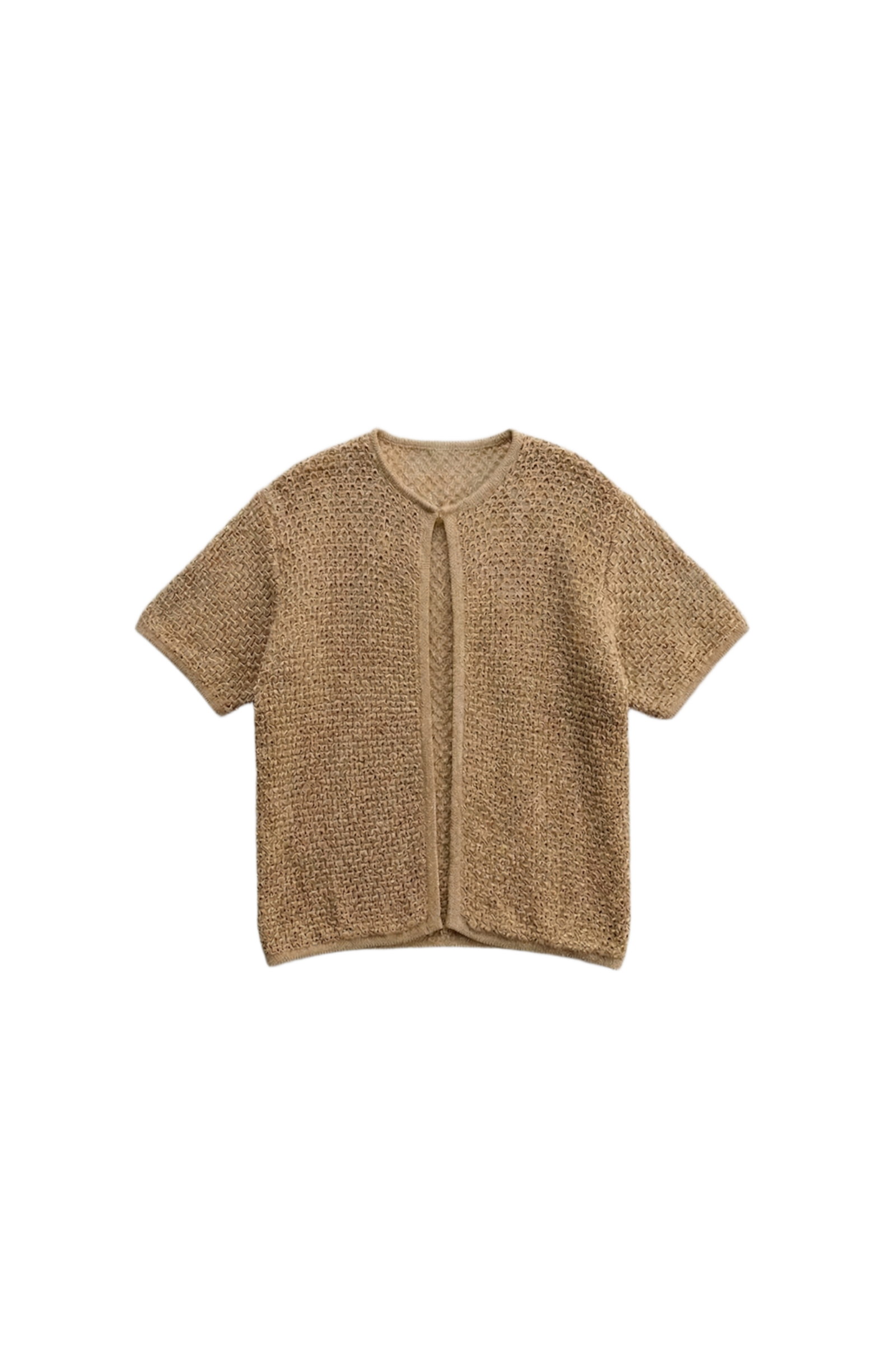 Open-Stitch Beach Cardigan