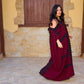 Cold-Shoulder Cutout Abaya