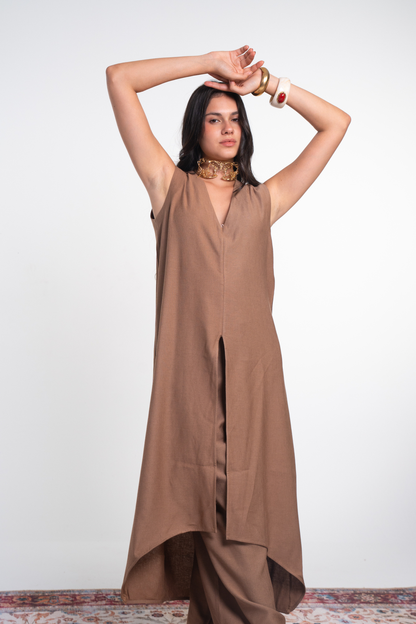 Layered Tunic Dress