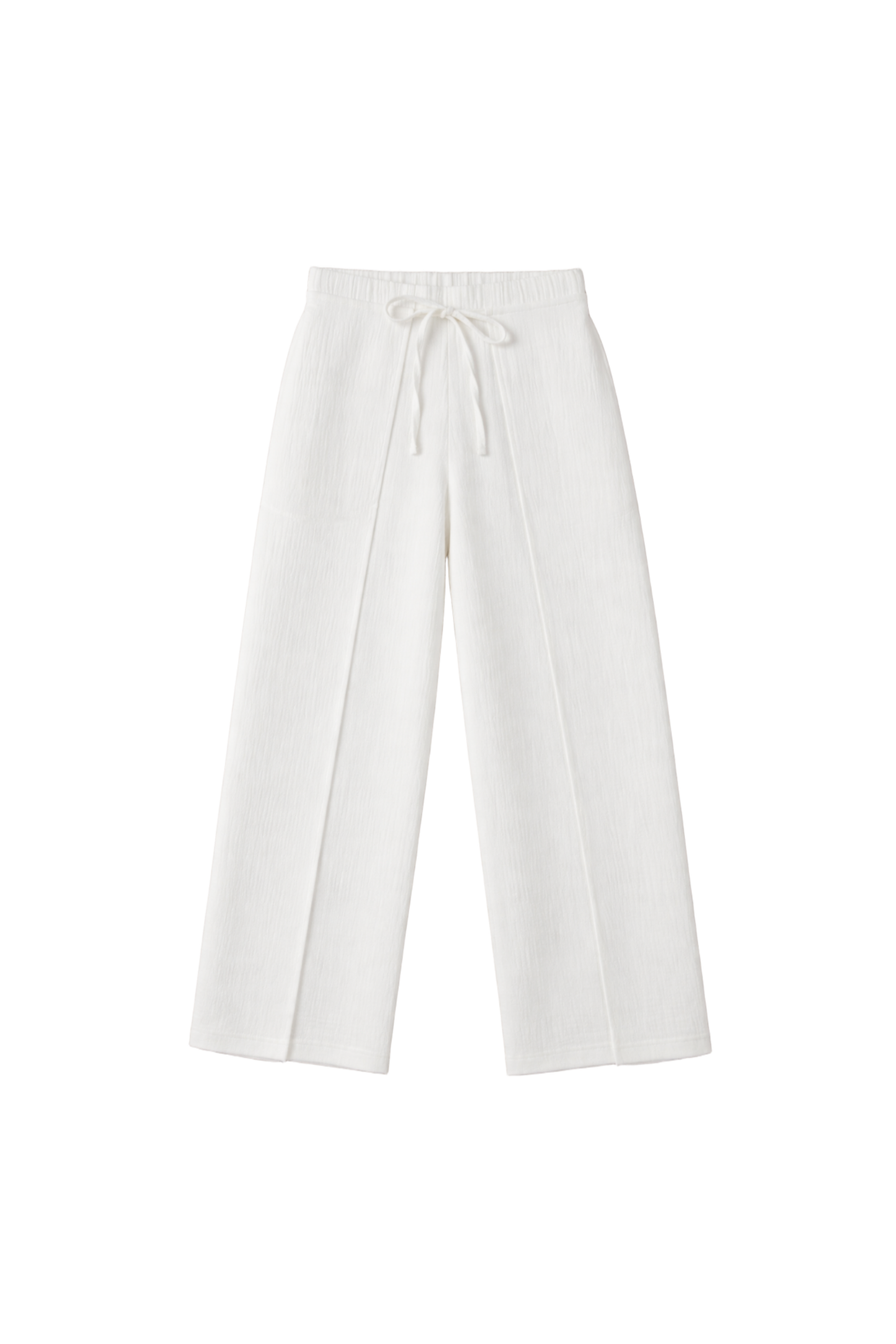 Textured Crinkle Pants