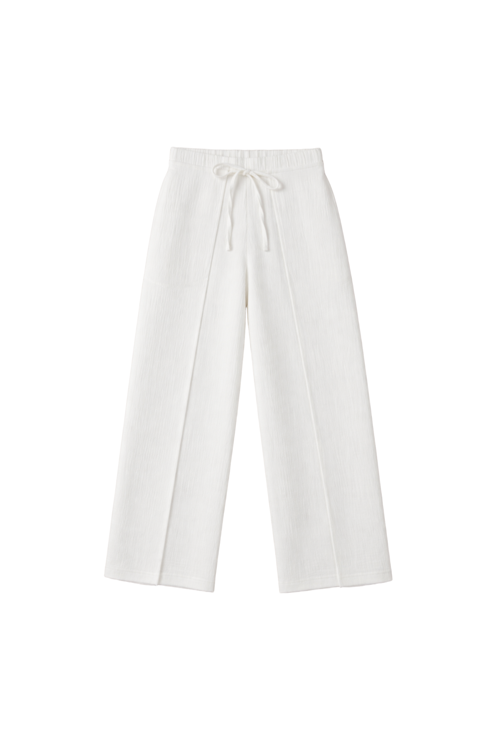 Textured Crinkle Pants