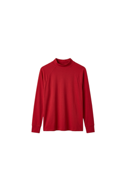 Mock Neck Blouse