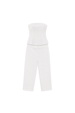 Embroidered Linen Set