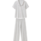 Printed Piped Pajama