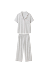 Printed Piped Pajama