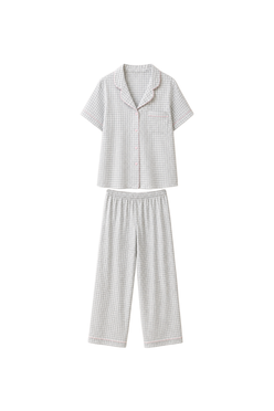 Printed Piped Pajama