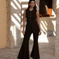 High Waist Flare Pants