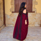Cold-Shoulder Cutout Abaya