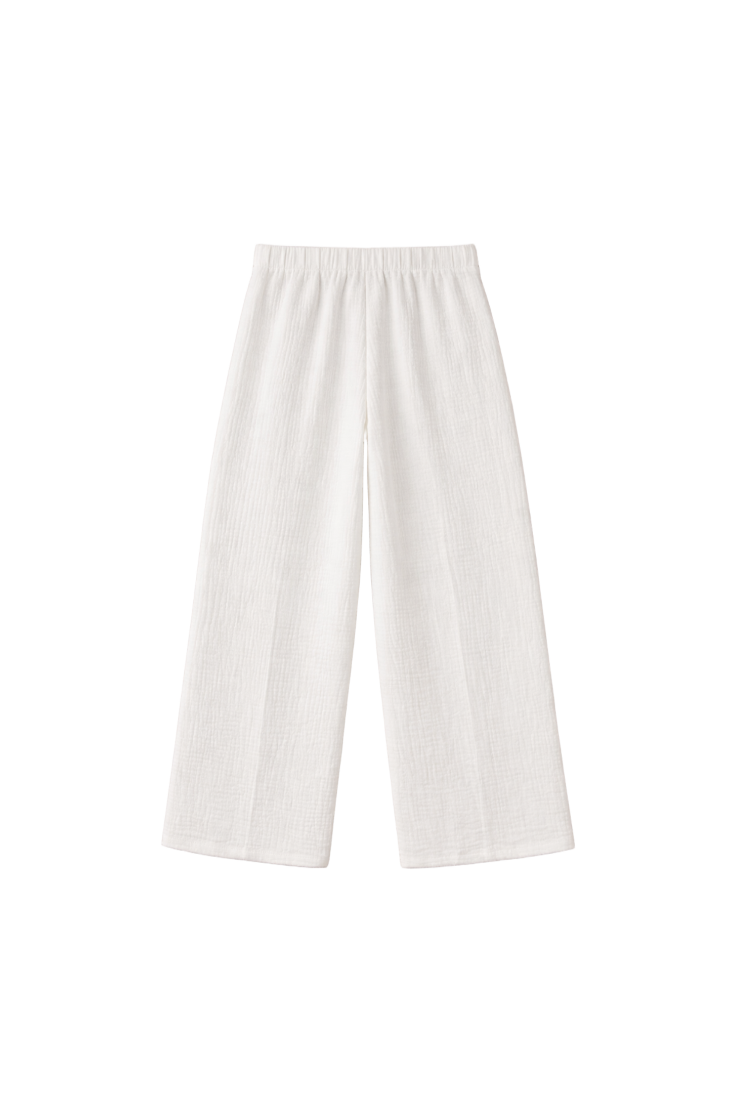 Textured Crinkle Pants