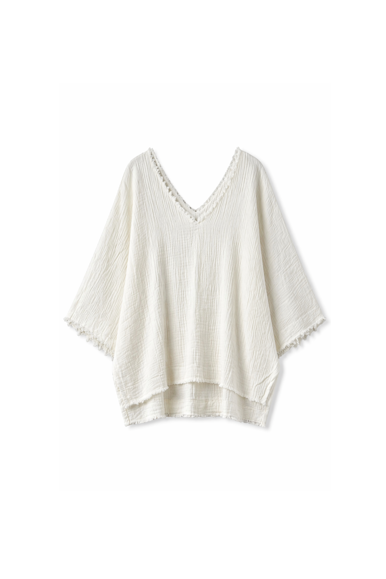 Drop-Shoulder Beach Top