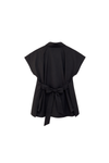 Back Bow Wrap Tie Shirt
