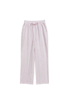 Textured Drawstring Pants