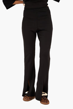 Ribbed Flared Lounge Pants