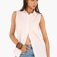 Poplin Sleeveless Shirt