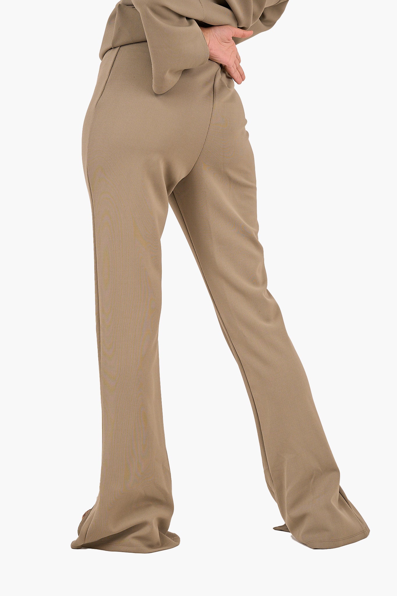 Ribbed Flared Lounge Pants