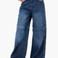 2in1 Convertible Denim Pants
