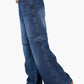 2in1 Convertible Denim Pants