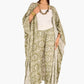 Olive Printed Kimono