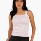 Square Neck Ribbed Top