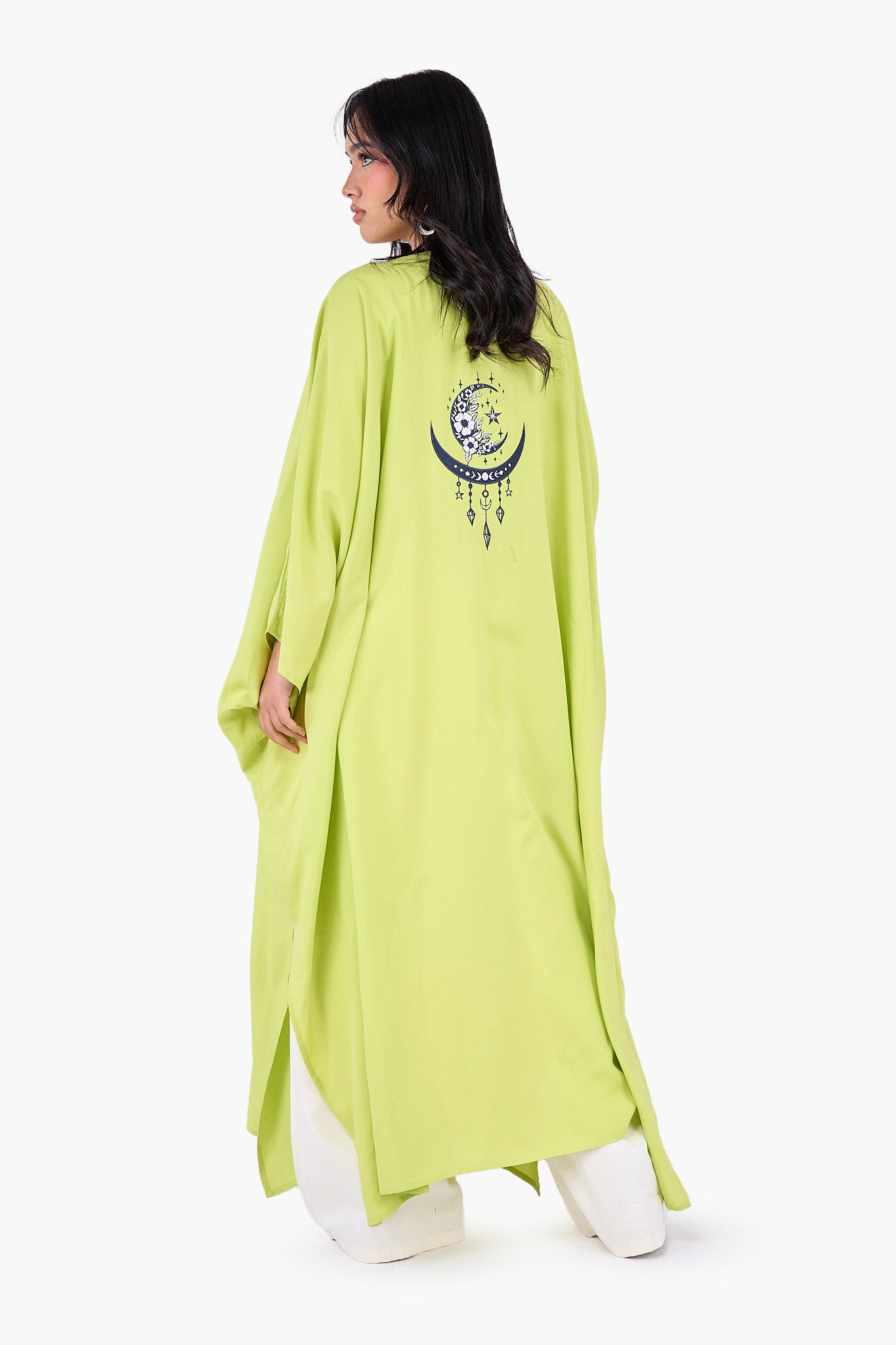 Maxi Kimono with Embroidery