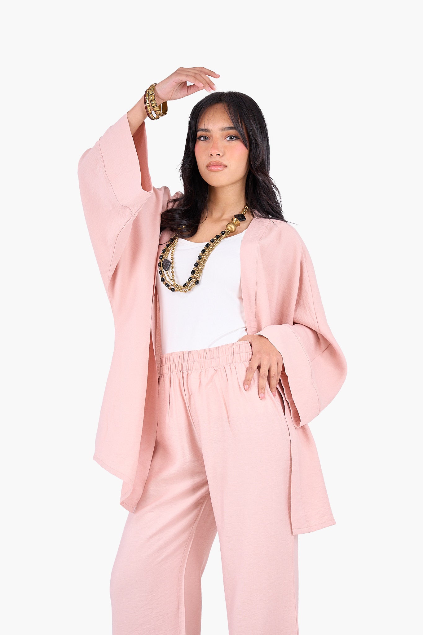 Hip Length Tencel Cardigan