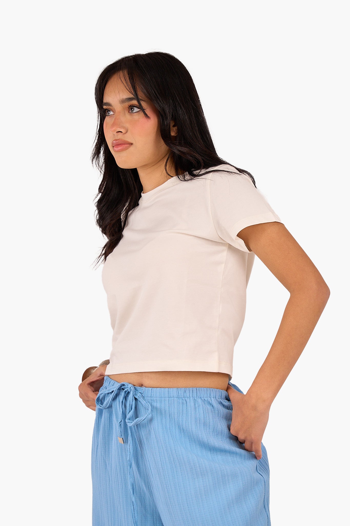Plain Cropped Top