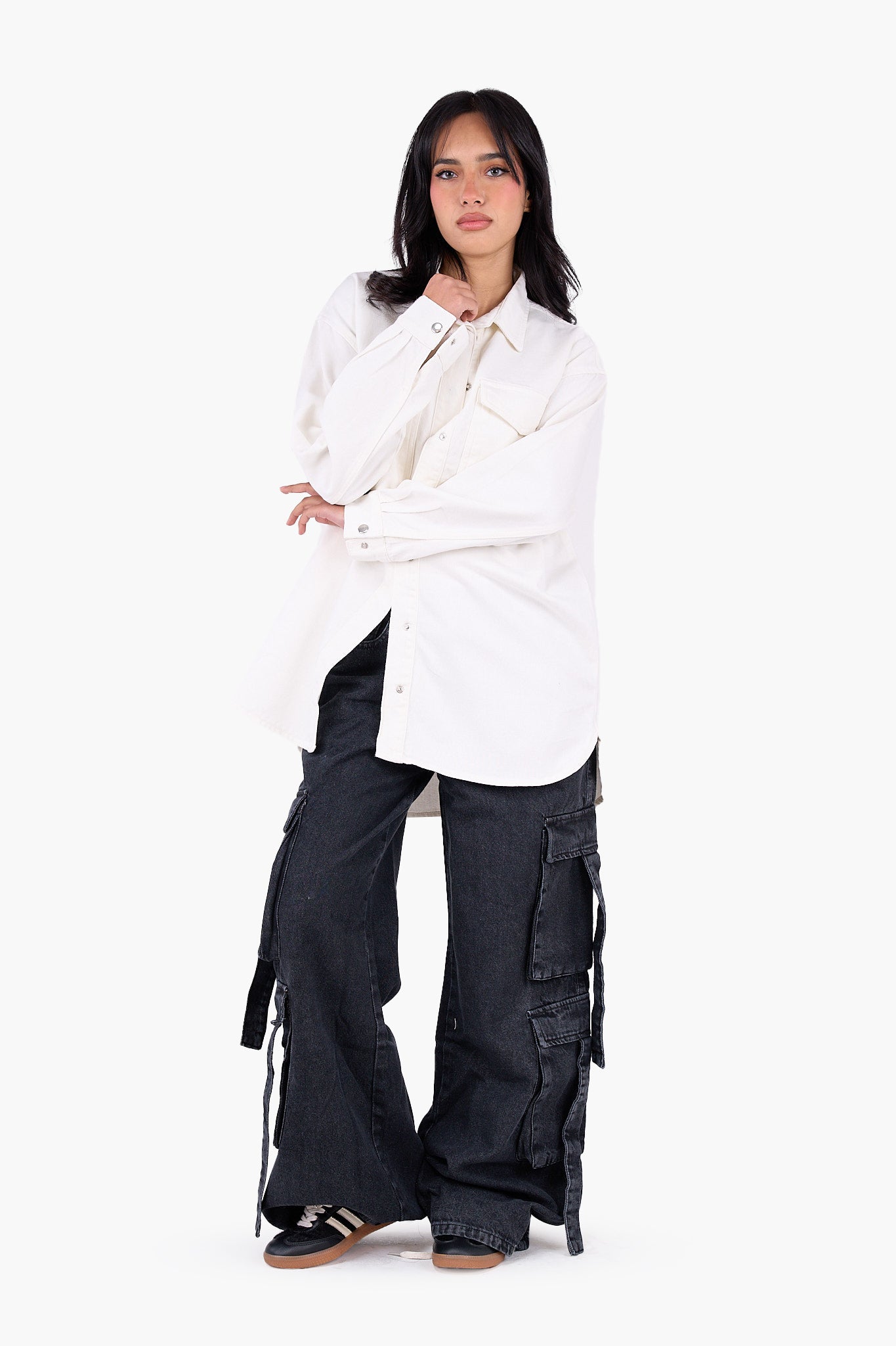 Relaxed Fit Cotton Shirt