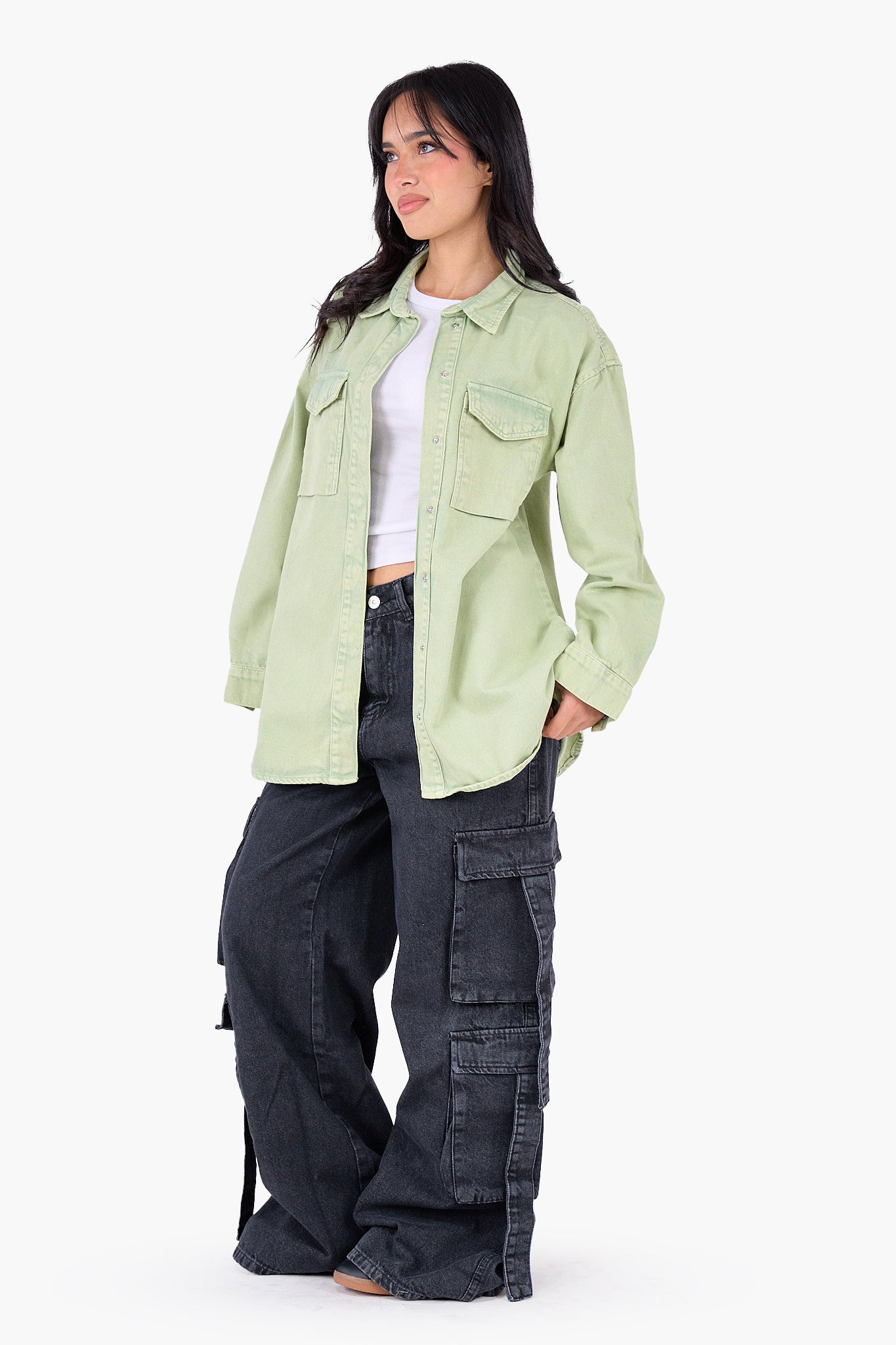 Relaxed Fit Cotton Shirt