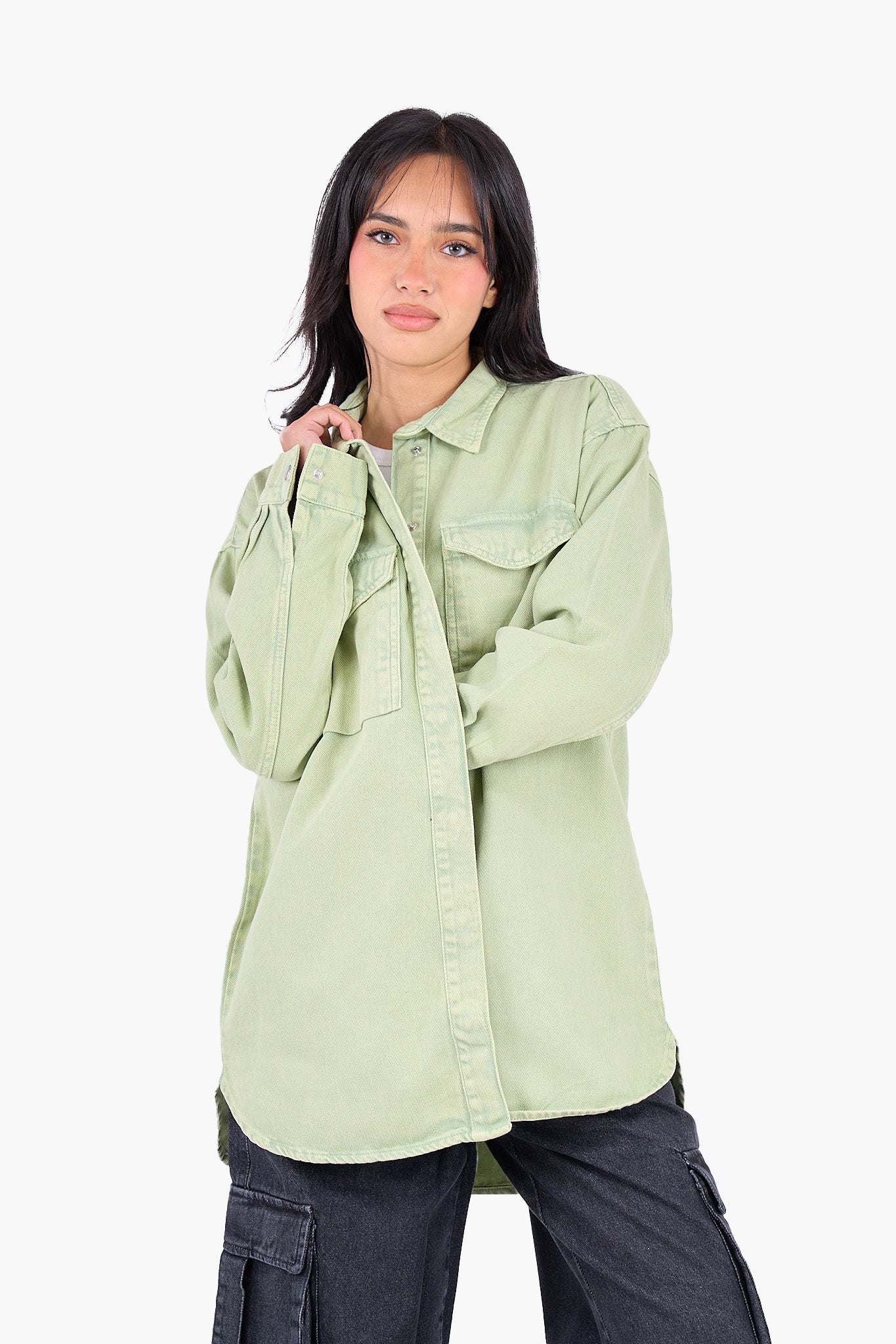 Relaxed Fit Cotton Shirt